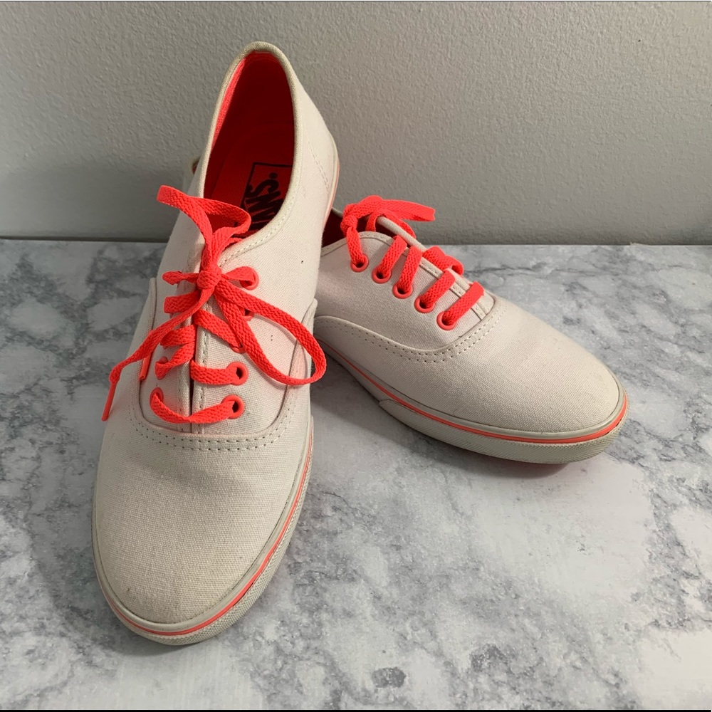 Vans Hot Pink Authentic Style Sneakers